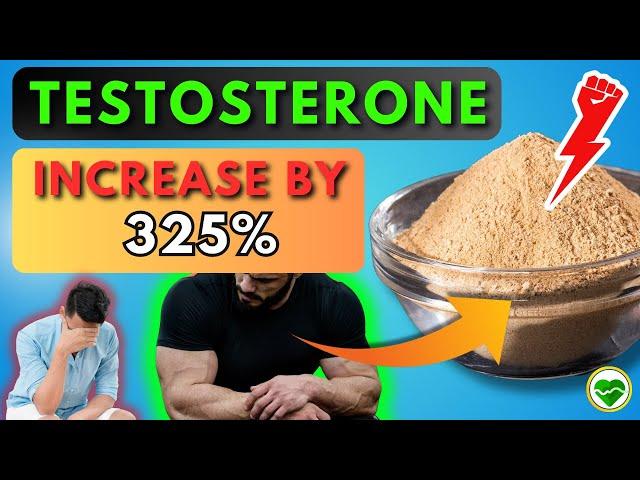 BOOSTING FOODS to have the TESTOSTERONE levels of a 20 year old