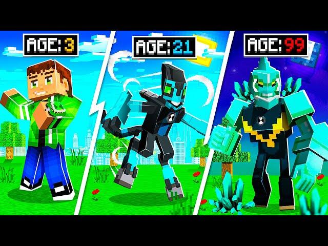 Evolving BEN 10 to BEN GOD in MINECRAFT!