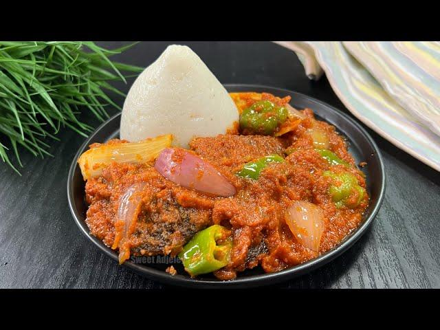 How To Make A Simpley Delicious Fish Gravy/Stew Easy No Fail Recipe #fish #ghana #sweetadjeley