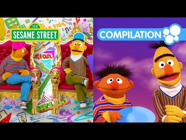 Sesame Street: Best Bert and Ernie Moments Compilation | 60 Mins