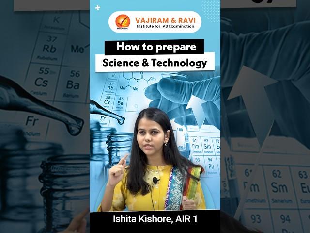 Ishita Kishore AIR-1 How to prepare Science and Technology #vajiramandravi