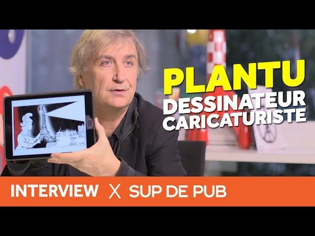 Interview Plantu : Dessinateur de presse et Caricaturiste (Sup de Pub)