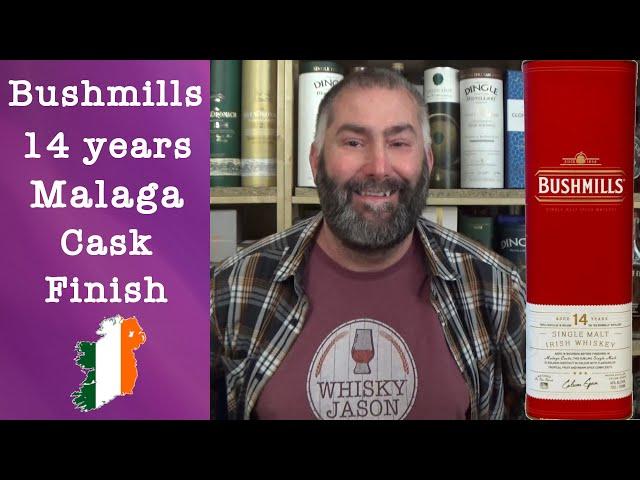 Bushmills Malaga Cask Finish 14 Jahre Single Malt Irish Whiskey Verkostung von WhiskyJason