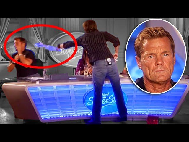 DSDS: Der ΑGGRΕSSΙVSTE Kandidat aller ZEITEN.. (spritzt Jury NASS)