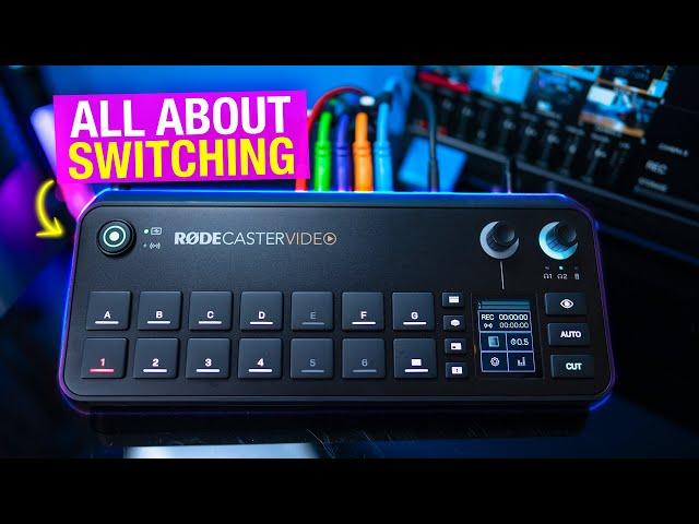 Everything You Need to Know About Switching with the Rodecaster Video