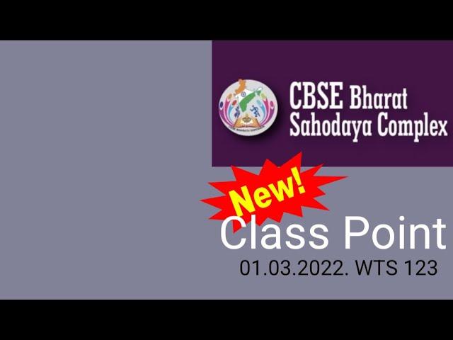 CBSE Bharat Sahodaya--Class Point