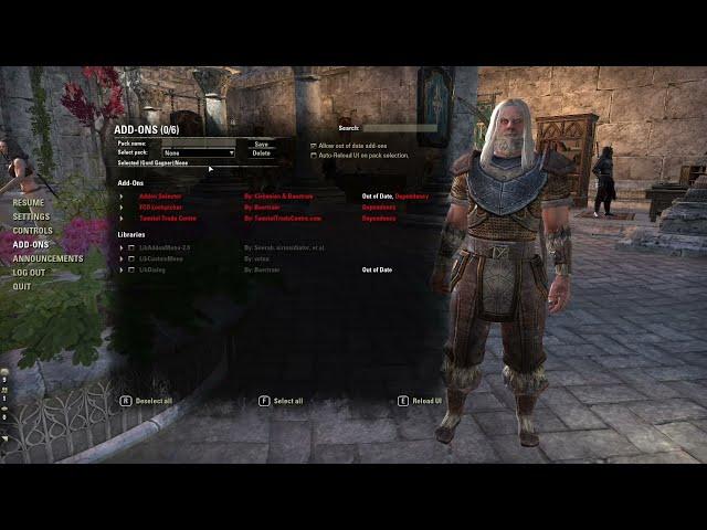 Setting up Addons in Elder Scrolls Online with Minion (OLD content)