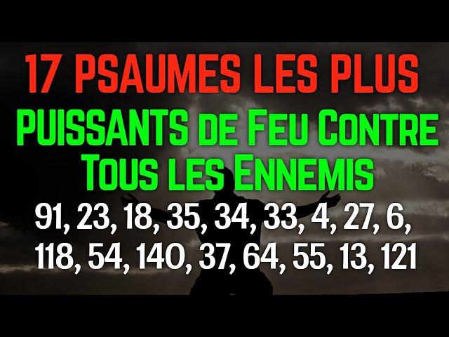 17 Psaumes Les Plus Puissants pour Détruire vos Ennemis (91,23,18,35,34,33,4,27,6,118,54,140,37,64)