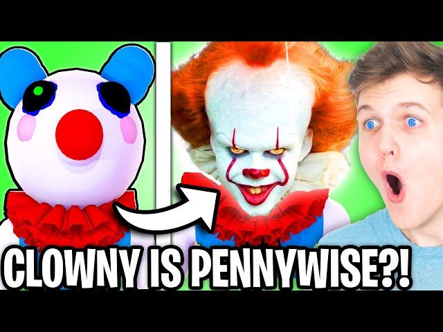 Can We REVEAL CLOWNY'S TRUE IDENTITY!? (SECRET PIGGY ORIGIN STORY - WHO IS CLOWNY!?)