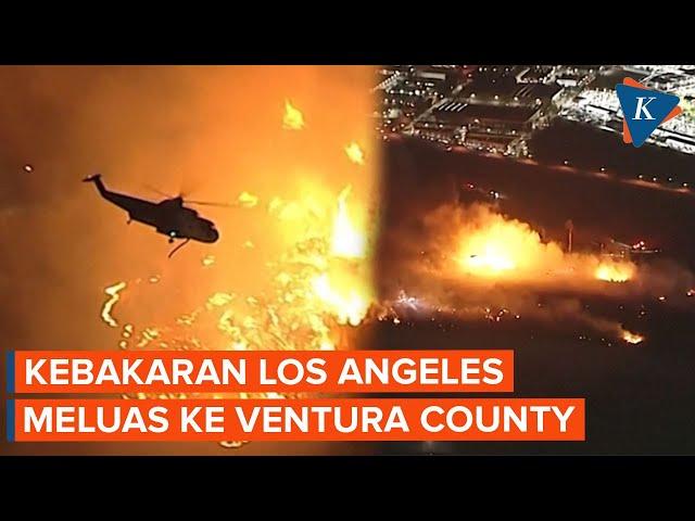 Kebakaran Los Angeles Meluas Sampai ke Ventura County