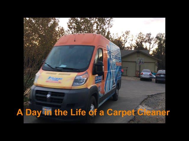 A DAY IN THE LIFE OF A CARPET CLEANER