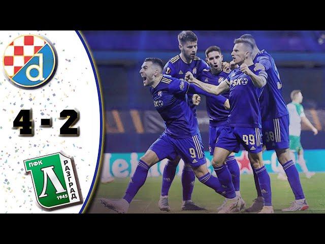 DINAMO ZAGREB vs LUDOGORETS RAZGRAD - Extended Highlights | 22-23 UCL 2nd Leg Qualifiers | Power!