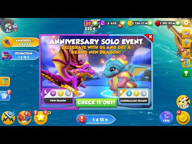 #DML [Weekend Event] Multiple Events - Get Legendary Dark Ice Dragon - Dragon Mania Legends