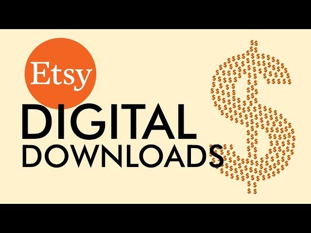 MASTERCLASS - HOW TO MAKE & SELL DIGITAL FILES on ETSY - SVG, EPS, DXF, PNG Creation & Sales