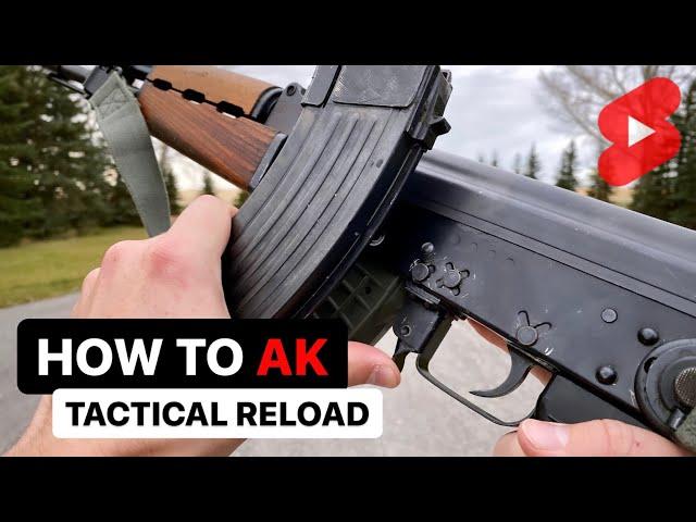 How to Tactical Reload an AK #Shorts