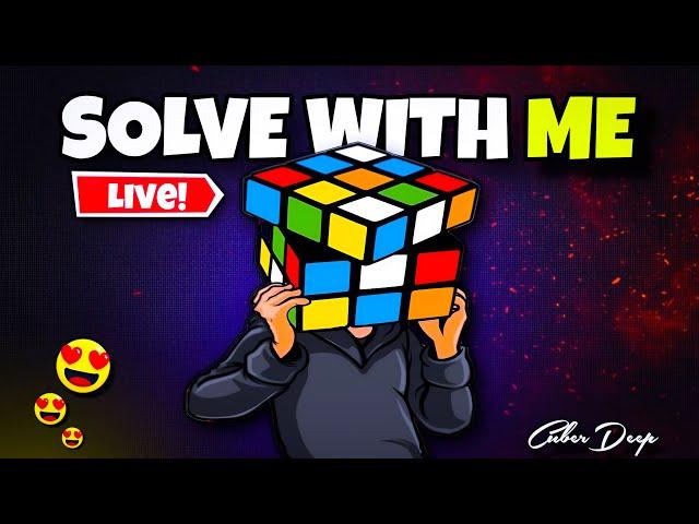 LIVE Cubing Grind to Sub-14 Avg | Timer Solves, Chat & Chill with CuberDeep