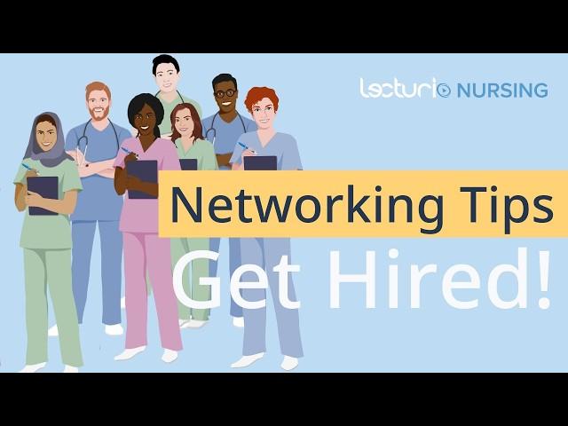  Networking Tips for Nursing Jobs! #NursingCareer #HealthcareJobs