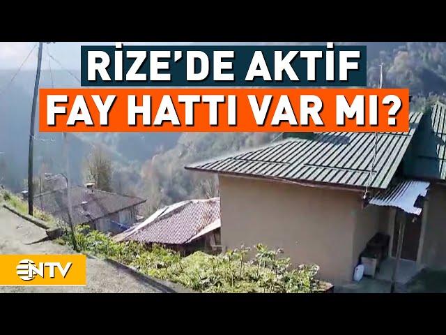 Bilinen Fay Hattı Olmayan Rize'de Deprem Nasıl Meydana Geldi? | NTV