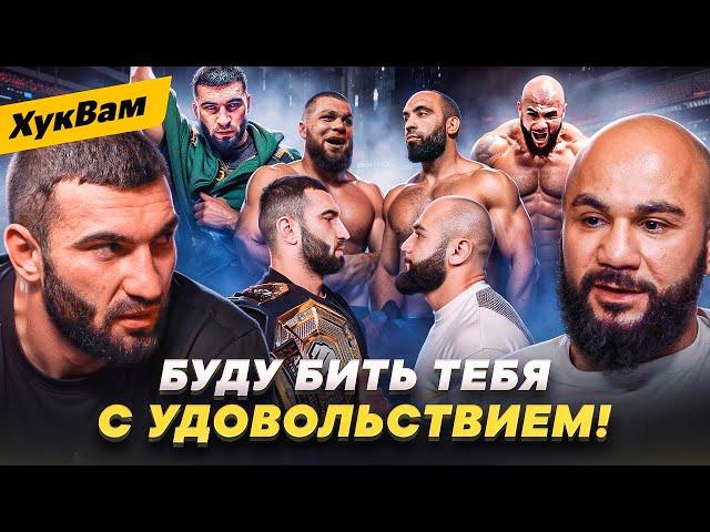 ЛЕНДРУШ vs КАЛМЫКОВ: ЧЕСТНЫЙ ДИАЛОГ ЛИЦОМ К ЛИЦУ / Куриев, Перс, Белаз, HARDCORE, СУПЕРБОЙ | ХукВам