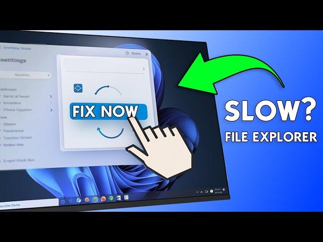 FIX SLOW File Explorer in 3 Minutes on WINDOWS 11!