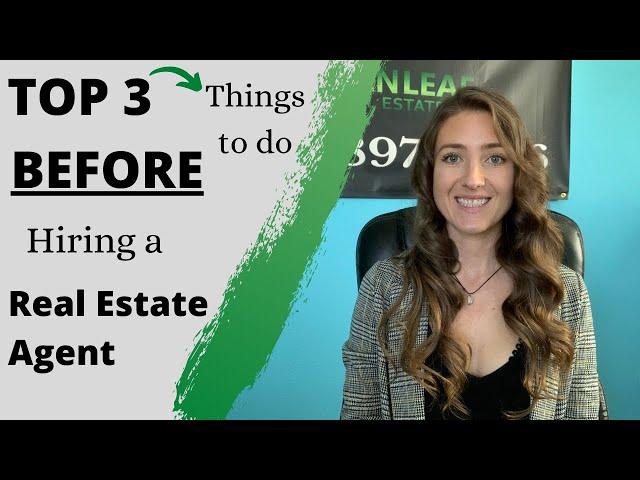 Top 3 Things To Do Before Hiring A Realtor in Temecula