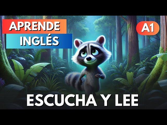 Aprende inglés fácilmente con una  Simple Story (el mapache)