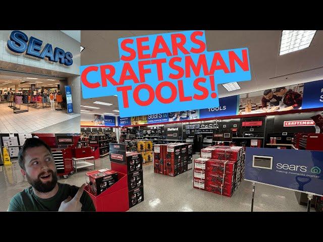 I Found a Sears STORE with CRAFTSMAN TOOLS STILL IN STORE! FULL STORE TOUR!