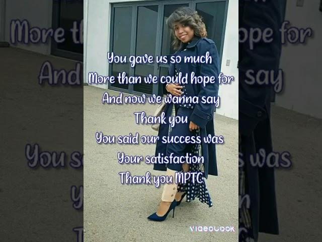 Thank You MPTC - Aurelie Y