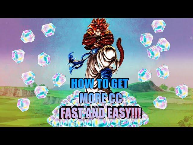 HOW TO GET MORE CC FAST AND EASY (Dragon Ball Legends)