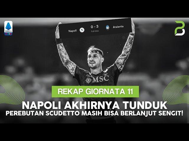 REKAP GIORNATA 11 SERIE A: ATALANTA KEJUTKAN SANG PEMUNCAK KLASEMEN! | SSC PINBALL