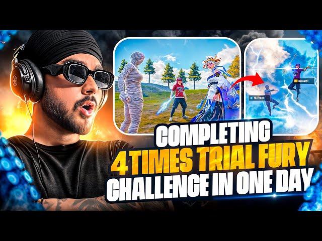 FULL AGGRESSIVE TRAIL OF FURY CHALLENGE  | COMPLETED BACK TO BACK 4 TIMES IN A DAY