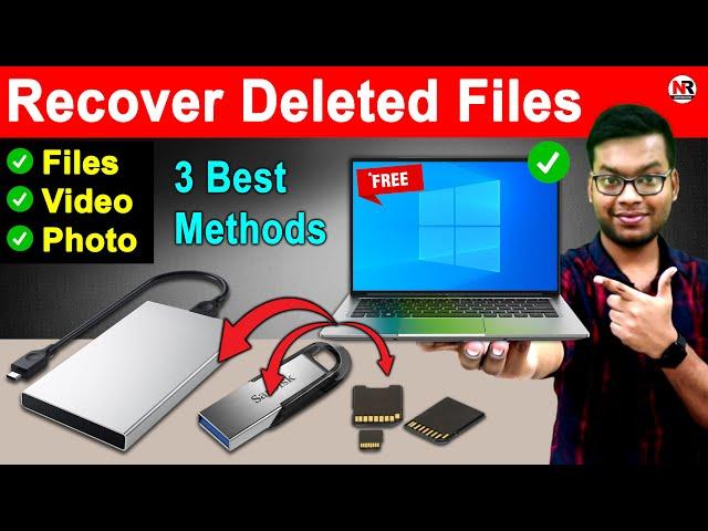 How to Recover Deleted Photos From SD Card Free | How to Recover Photos, Videos, Documents, Files