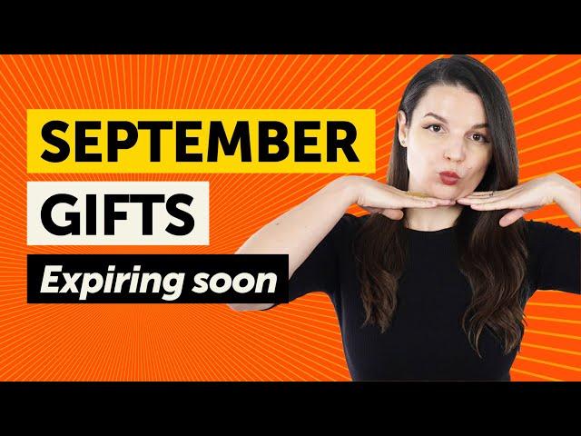 Few Days Left to Get Your FREE Japanese Gifts of September 2024