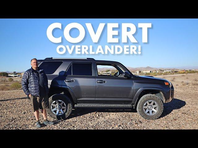 This Is The ULTIMATE Stealth SUV Camper and Overlander! (Modern 4Runner Build)