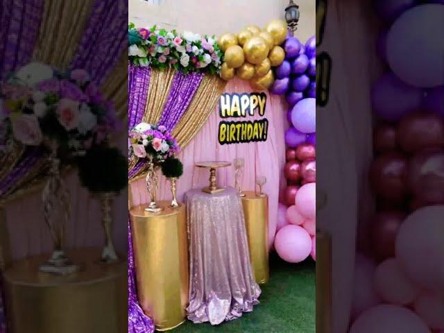 Birthday Surprise by her husband || Av Events || Hyderabad || #birthdaysurprise #beautifuldecor