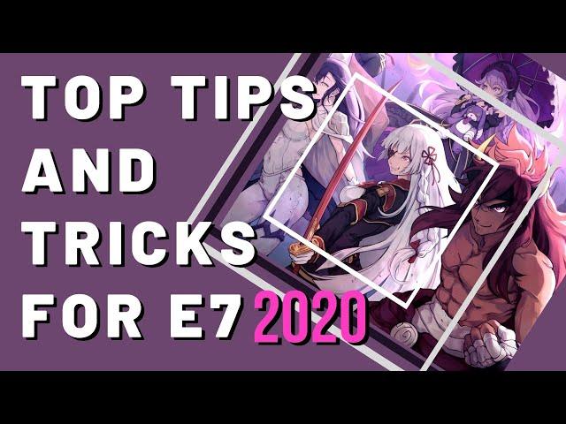 Top 7 Tips and Tricks to Improve Your Game! Epic Seven 2020 Guide