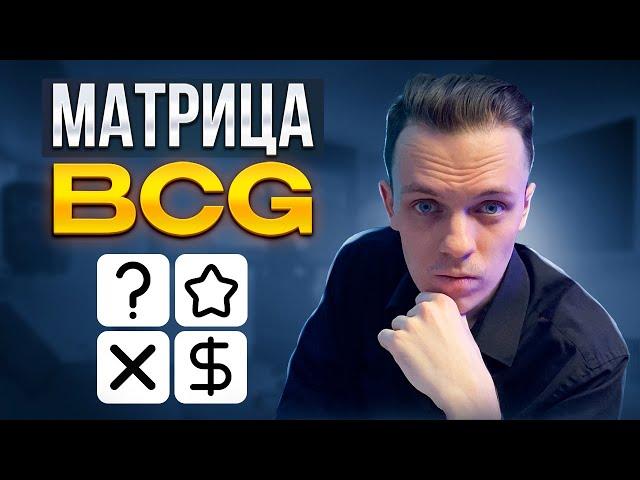 Матрица БКГ с Реальным Примером / BCG-матрица