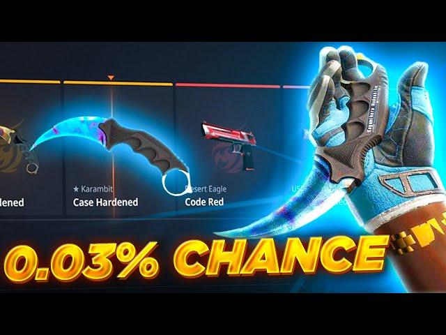 I Pulled This INSANE Karambit Case Hardened From The DIAMOND CASE?! - HELLCASE