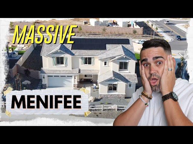 Menifee California's Most Amazing MASSIVE New Homes for 2024 | Tour New Homes in Southern California