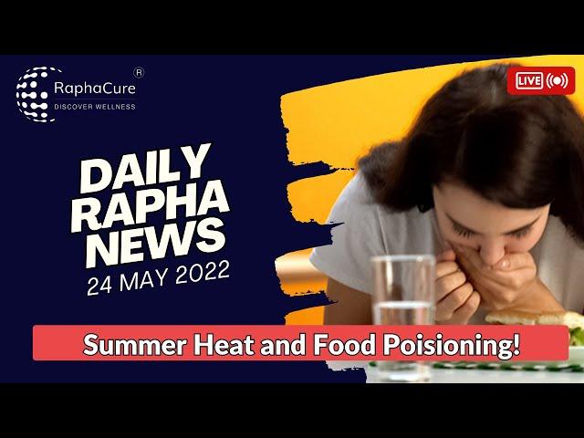 Rapha Live Summer Heat and Food Poisoning! #summer #food #raphalive