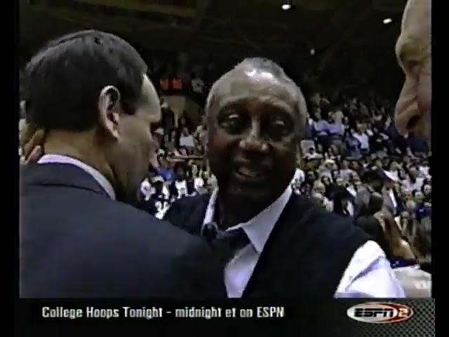 (12-5-2001) #1 Duke Blue Devils vs Temple Owls