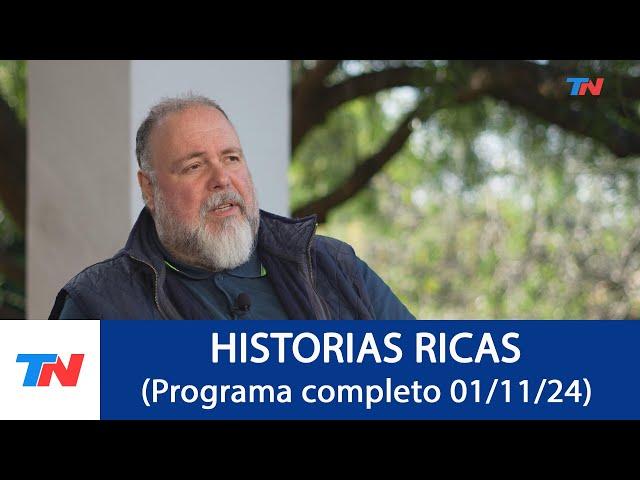 HISTORIAS RICAS (Programa completo del 01/11/2024)