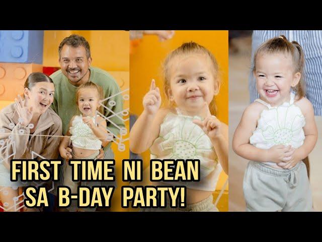 BABY BEAN ENJOY SA PARTY' PATI DIN SINA DADDY GREGG AT MOMMY ANGELICA PANGANIBAN ENJOY