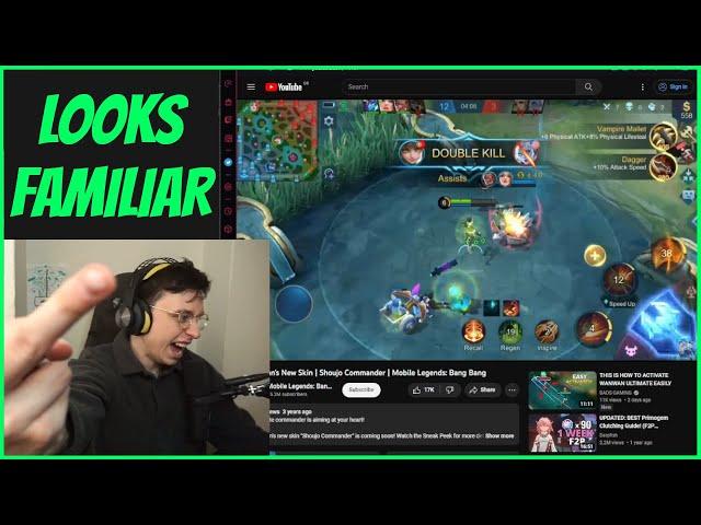 Caedrel Reacts To Mobile Legends: Bang Bang