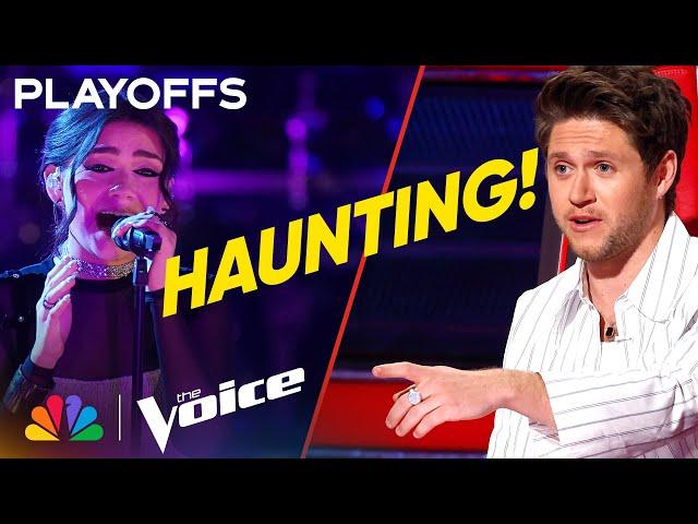 Gina Miles Performs Chris Isaak's "Wicked Game" | The Voice Playoffs | NBC