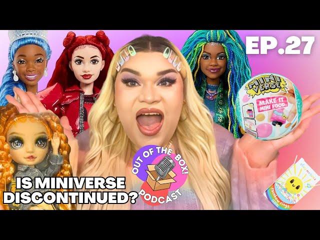 Is Miniverse in TROUBLE? DOWNFALL of Rainbow High? & NEW Descendants Dolls? Out of the Box! Ep.27