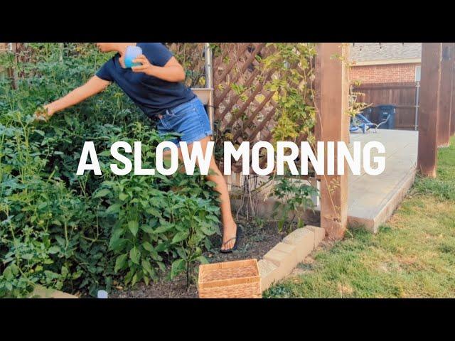 CALM MORNING. Peaceful Routine | SLOW LIVING & MINIMALISM