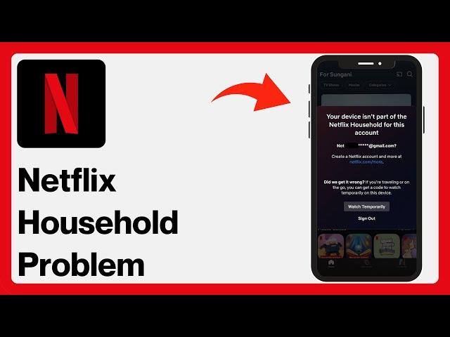 How To FIX “Your device isn't part of the Netflix Household for this account” Problem (2024)