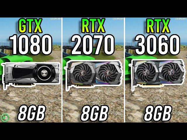 GTX 1080 vs RTX 2070 vs RTX 3060 - Any Difference?