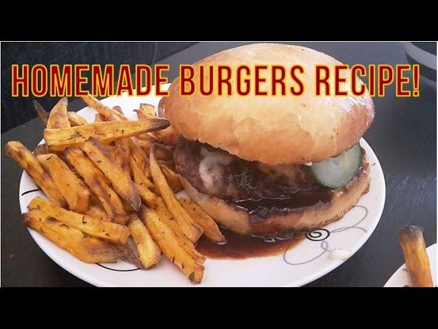 Homemade Burger Recipe! | Weekly Vlog